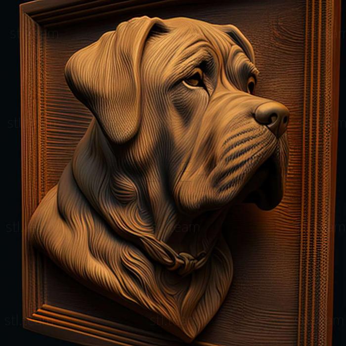 3D модель Зорба собака известное животное (STL)